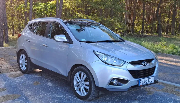 samochody osobowe Hyundai ix35 cena 31400 przebieg: 363700, rok produkcji 2010 z Lubsko